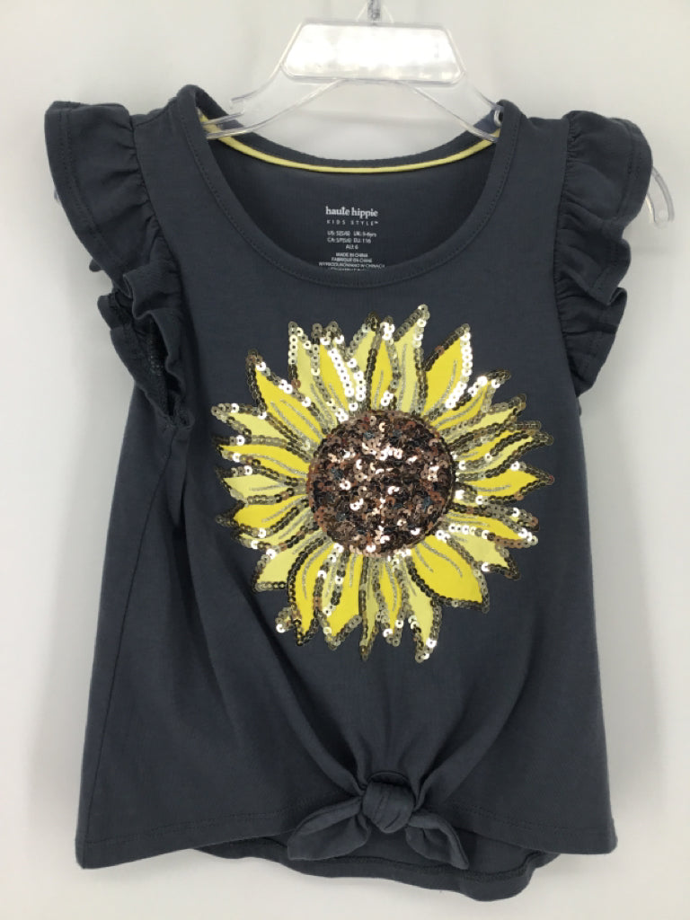 Haute Hippie Child Size 5 Gray Tank top - girls