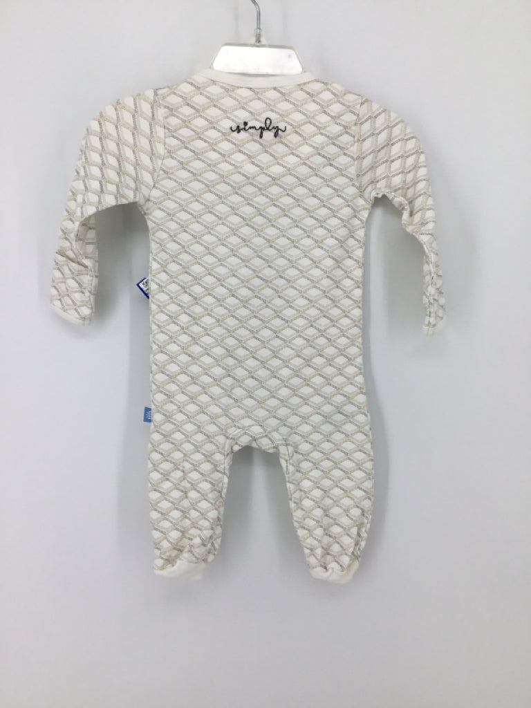 Simply by Magnetic Me Child Size 0-3 Months Tan Sleepers