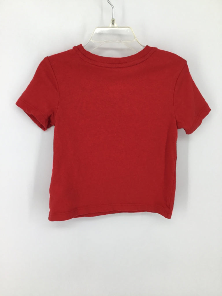 Old Navy + Disney Child Size 2 Red Stars & Stripes T-Shirt