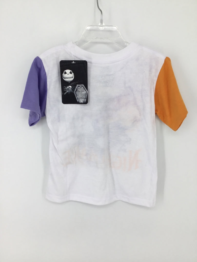 Disney Child Size 3 White Halloween T-Shirt