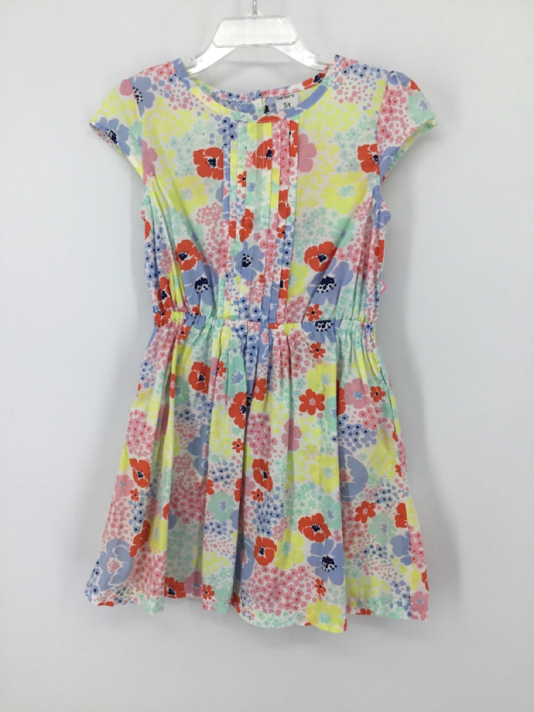 Carter's Child Size 5 Multi-Color Dress - girls