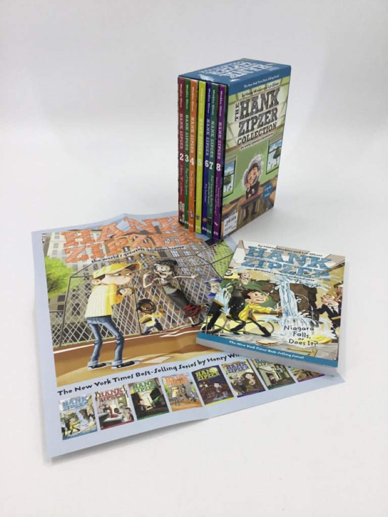 The Hank Zipzer Colection ~ the world's greatest underachiever bookset + poster