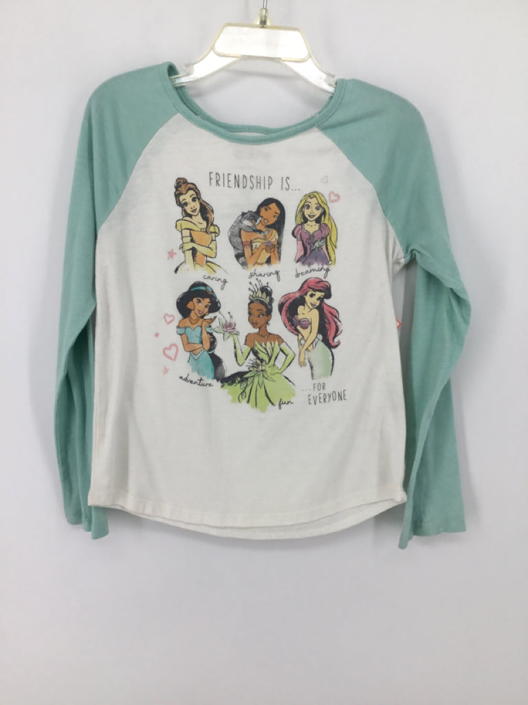 jumping beans + Disney Child Size 6 Green T-shirt - girls