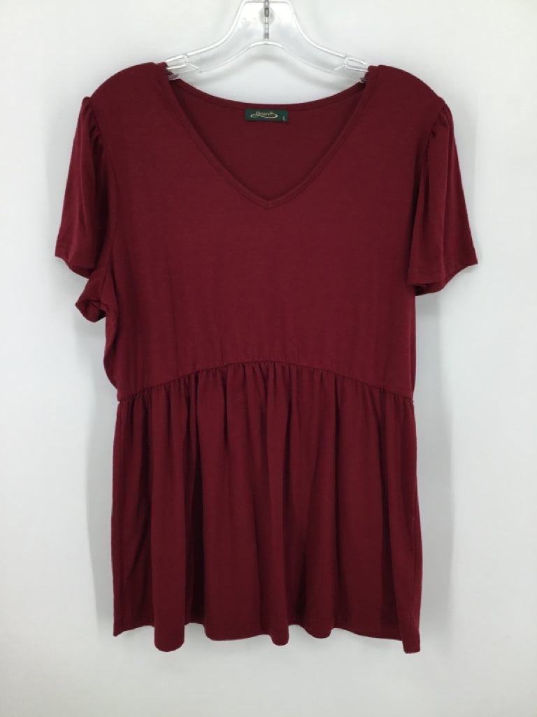 Ofeefan Size L Cotton Blend Top