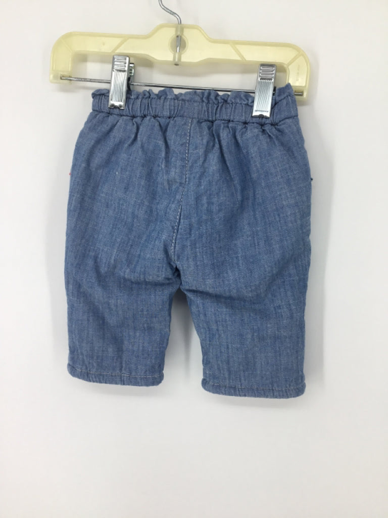 Gap Denim Child Size 0-3 Months Blue Pants - girls