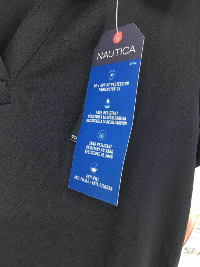Nautica Child Size 8 Navy Shirt - girls
