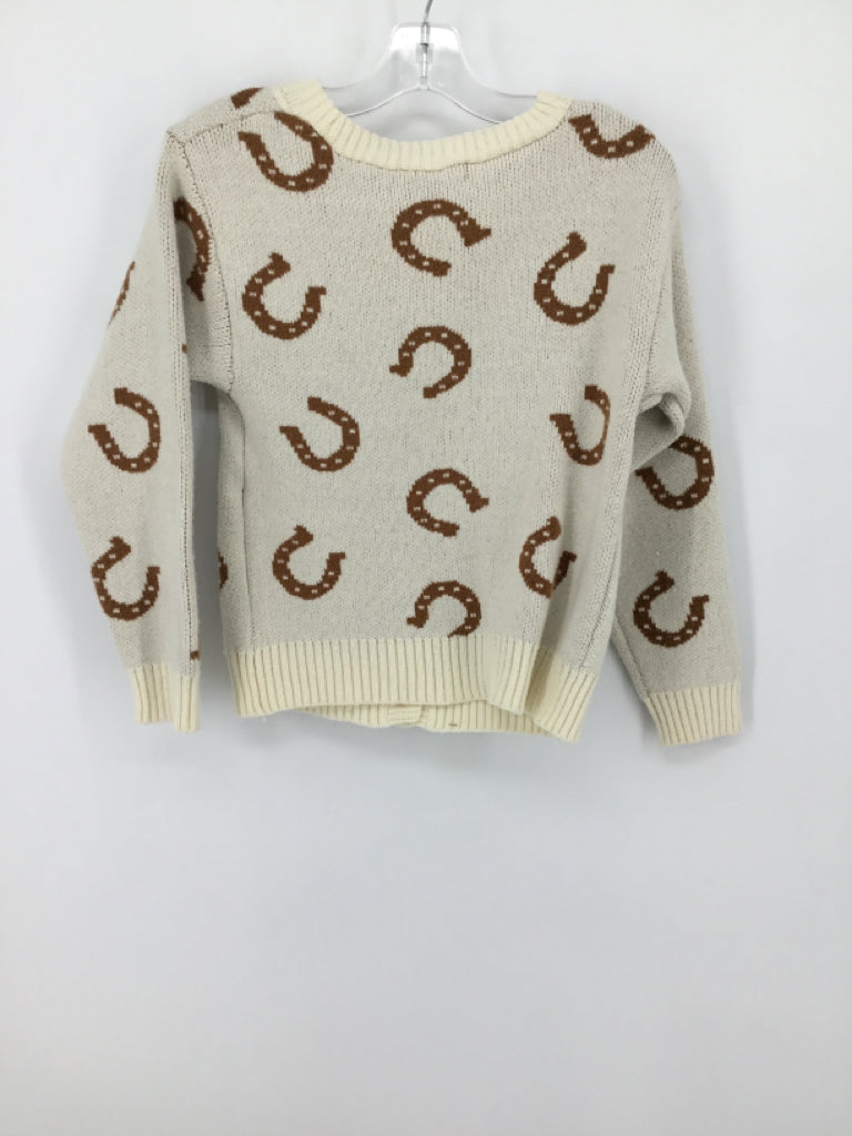 btween Child Size 8 Cream Sweater - girls