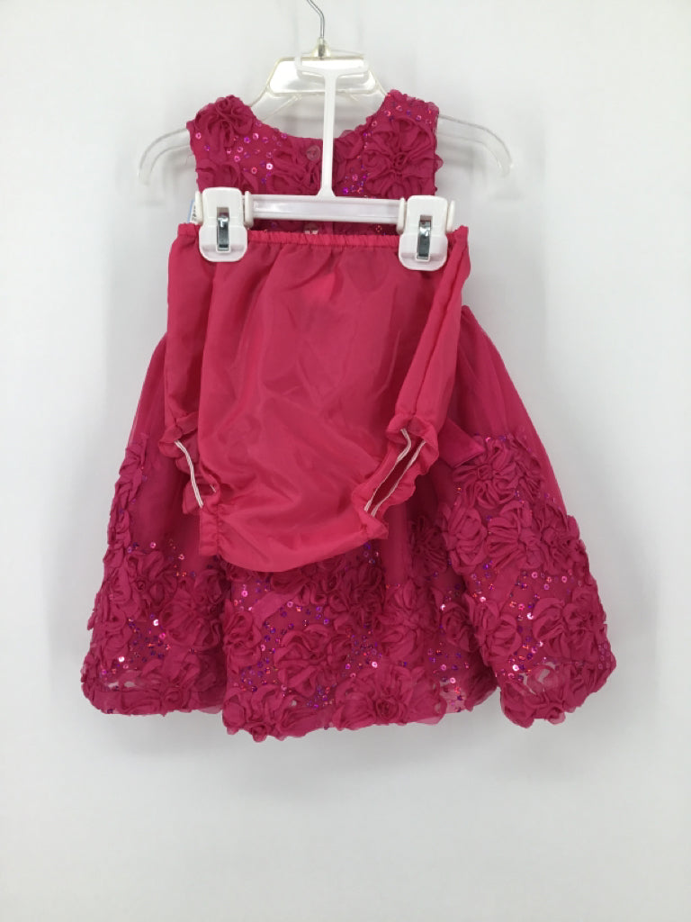Rare Editions Child Size 24 Months Pink Dress - girls