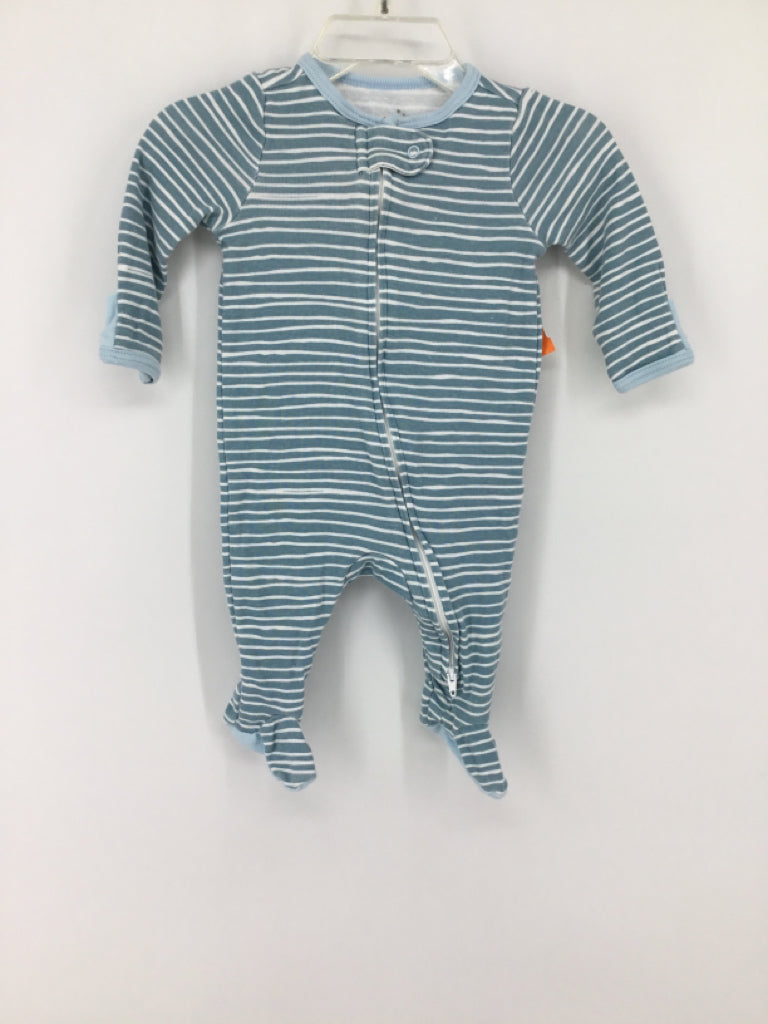 cloud island Child Size 0-3 Months Blue Sleepers