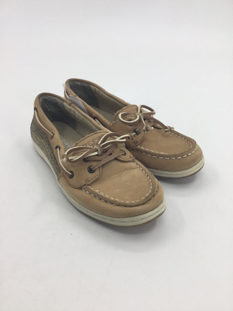 Sperry Child Size 1.5 Youth Brown Dress Shoes