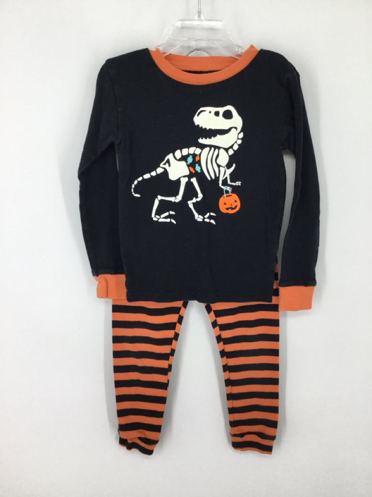 Just One You Made by Carters Child Size 5 Toddler Black Halloween Pajamas