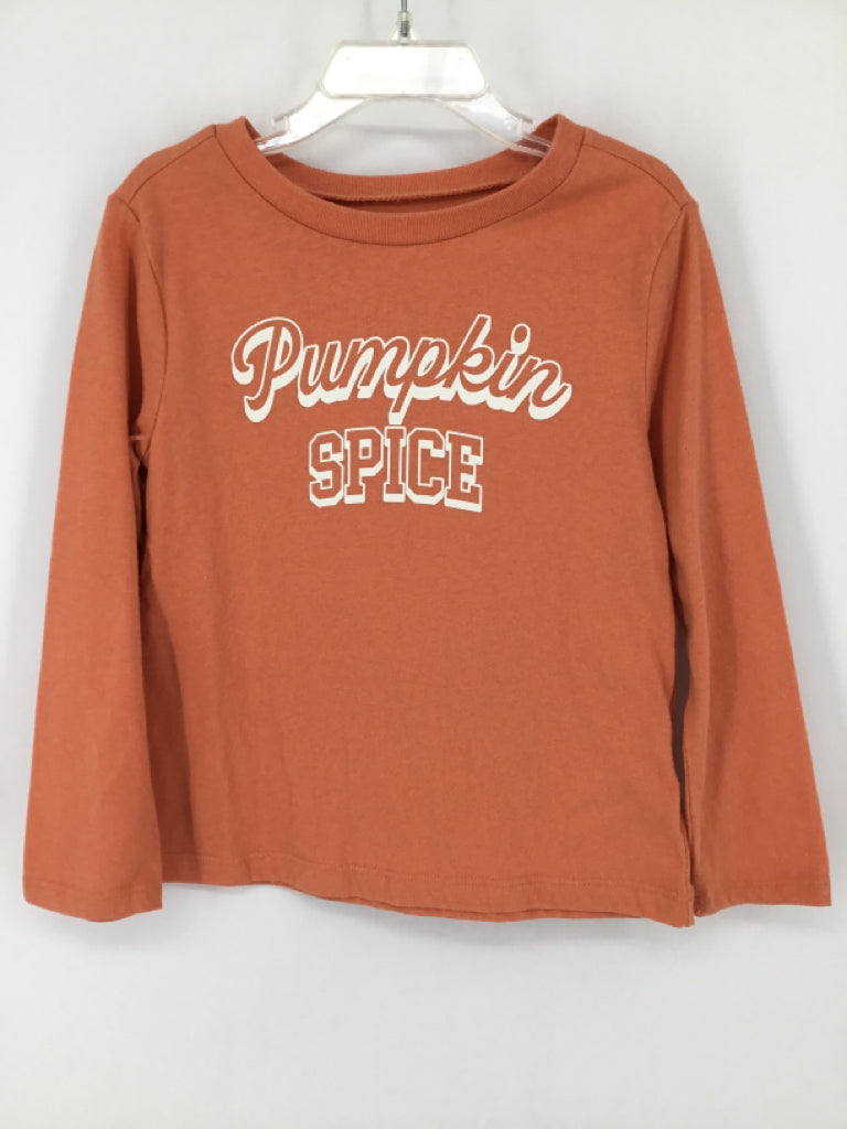 Carter's Child Size 4 Orange Halloween T-Shirt