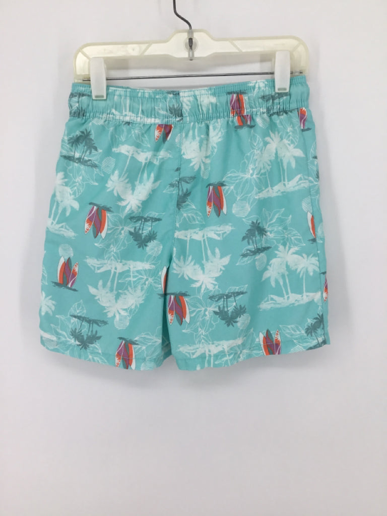 OshKosh B'gosh Child Size 10 Blue Print Swimwear - boys