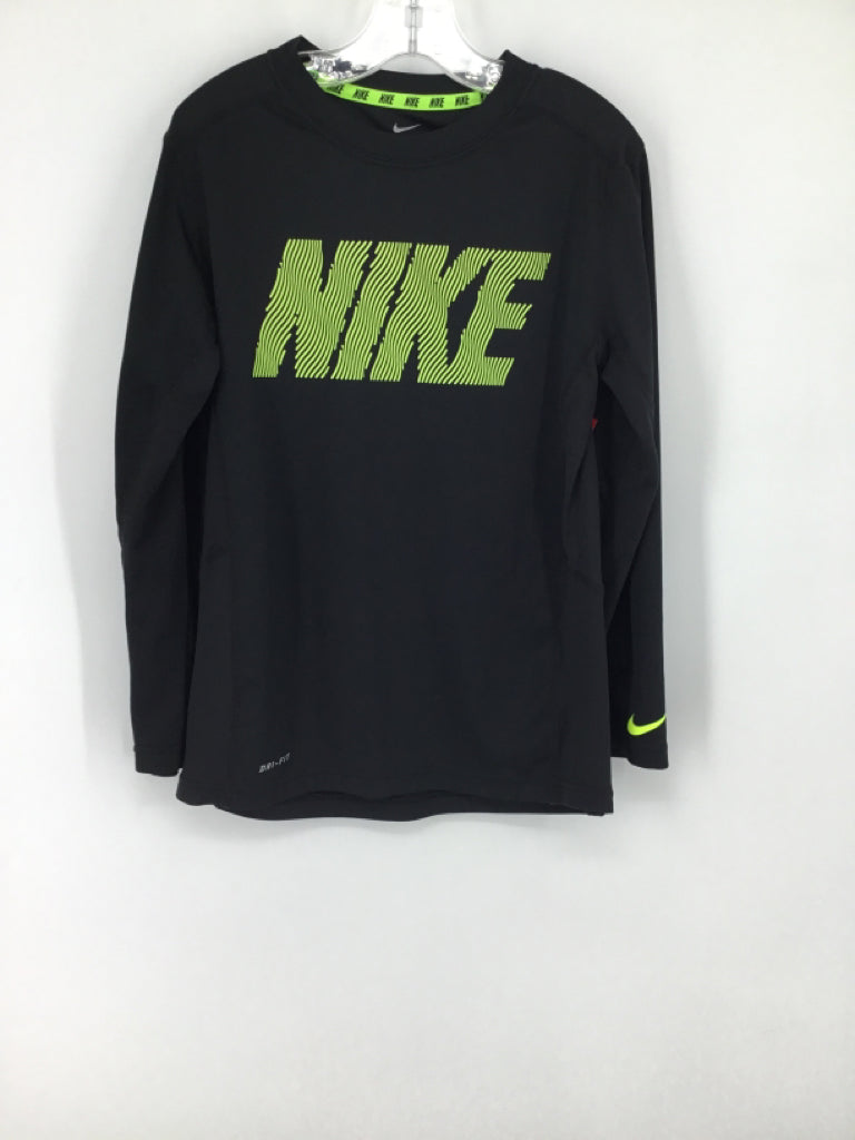 Nike Child Size 8 Black screen printed Shirt - boys
