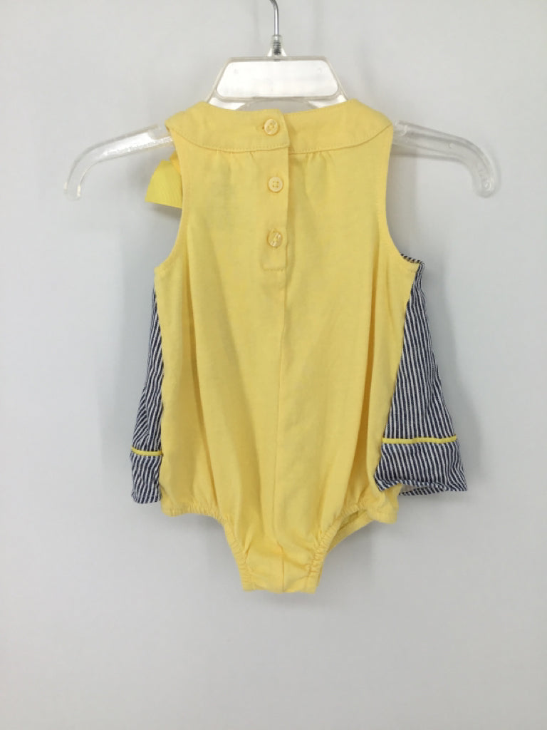 First Impressions Child Size 3-6 Months Yellow Outfit - girls