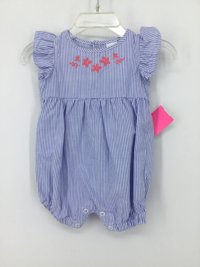 Just One You Made by Carters Child Size 3 Months Blue Outfit - girls
