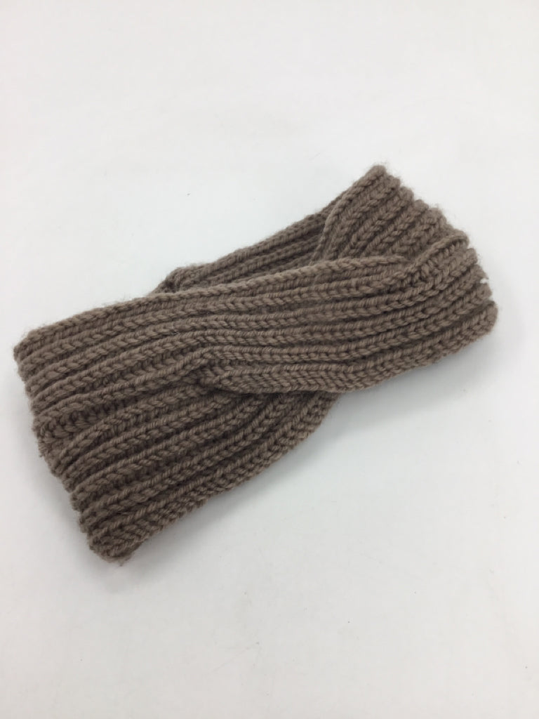 brandless Child Size Youth Brown Ear Warmers - girls
