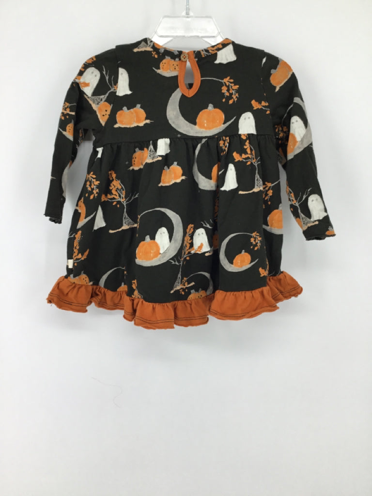 Burt's Bees Baby Child Size 12 Months Gray Halloween Shirt