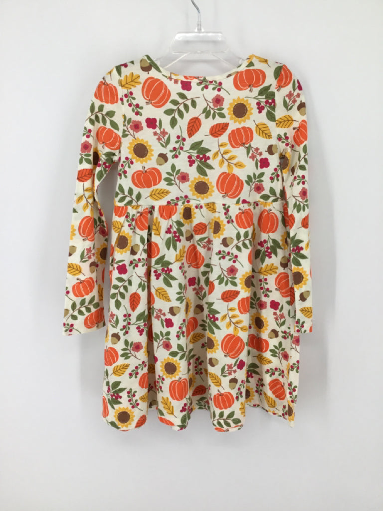 Childrens Place Child Size 5 Orange Halloween Dress