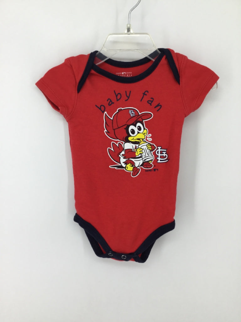 Genuine Merchandise Child Size 12 Months Red Onesie