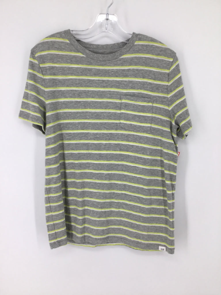 Gap Kids Child Size 10 Gray Stripe T-shirt - boys