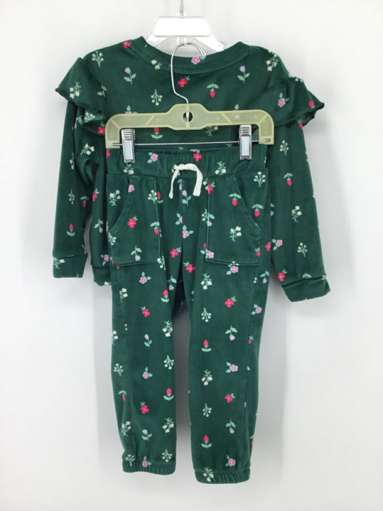 Cat & Jack Child Size 3 Green Outfit - girls