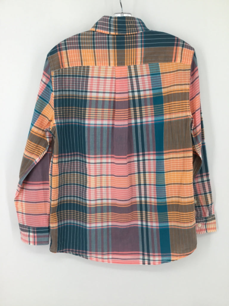vineyard vines Child Size 8 Multi-Color Plaid Shirt - boys