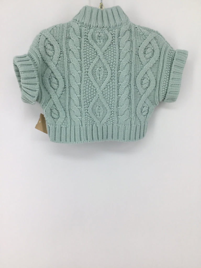 Janie and Jack Child Size 3 Green Sweater - girls