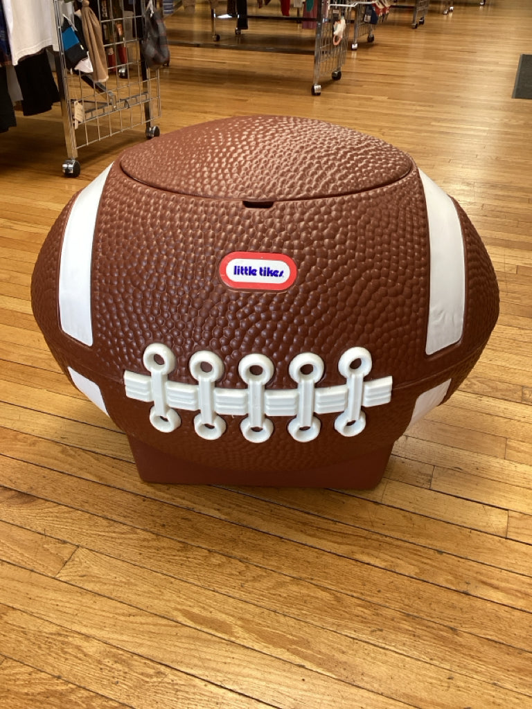 Vintage Little Tikes Football Toy Box