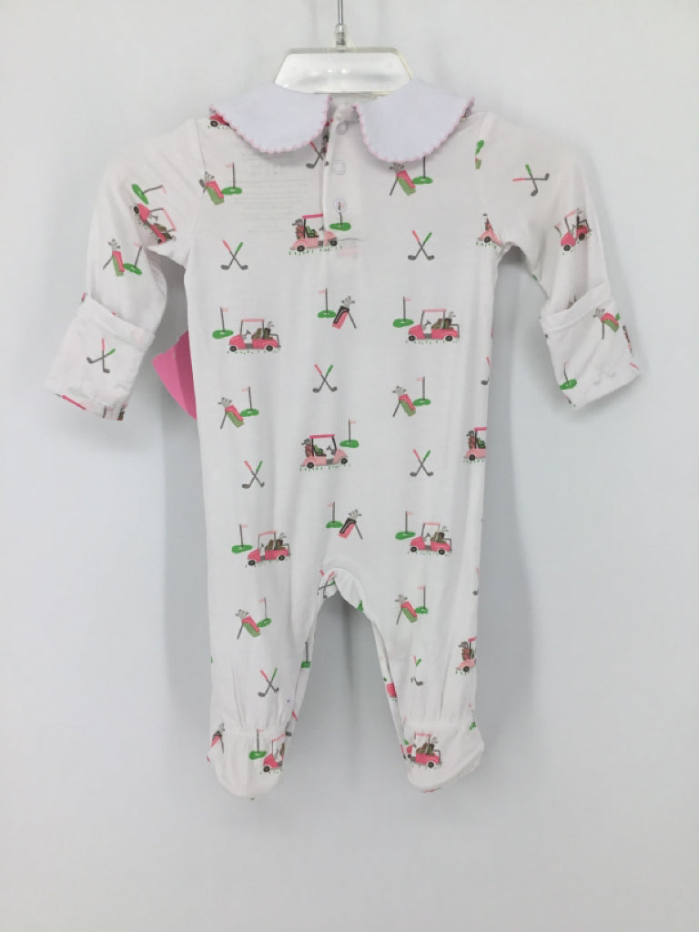 Angel Dear Child Size Newborn White Outfit - girls