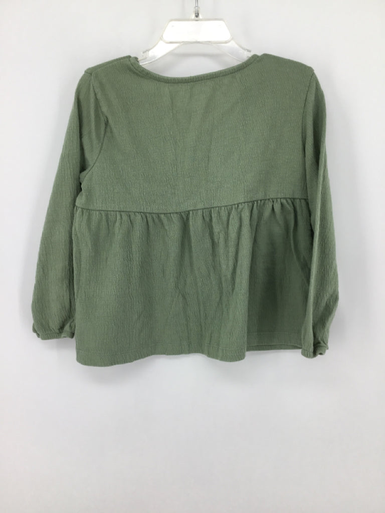 Carter's Child Size 4 Green Shirt - girls
