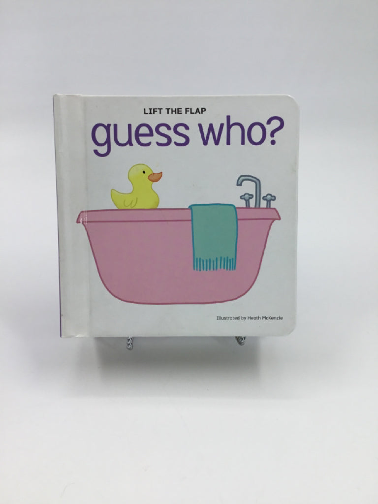 Lift the Flap Guess Who? Board Book