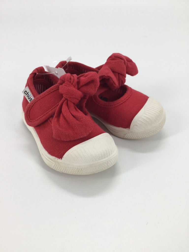 Chus Child Size 5 Toddler Red Sneakers