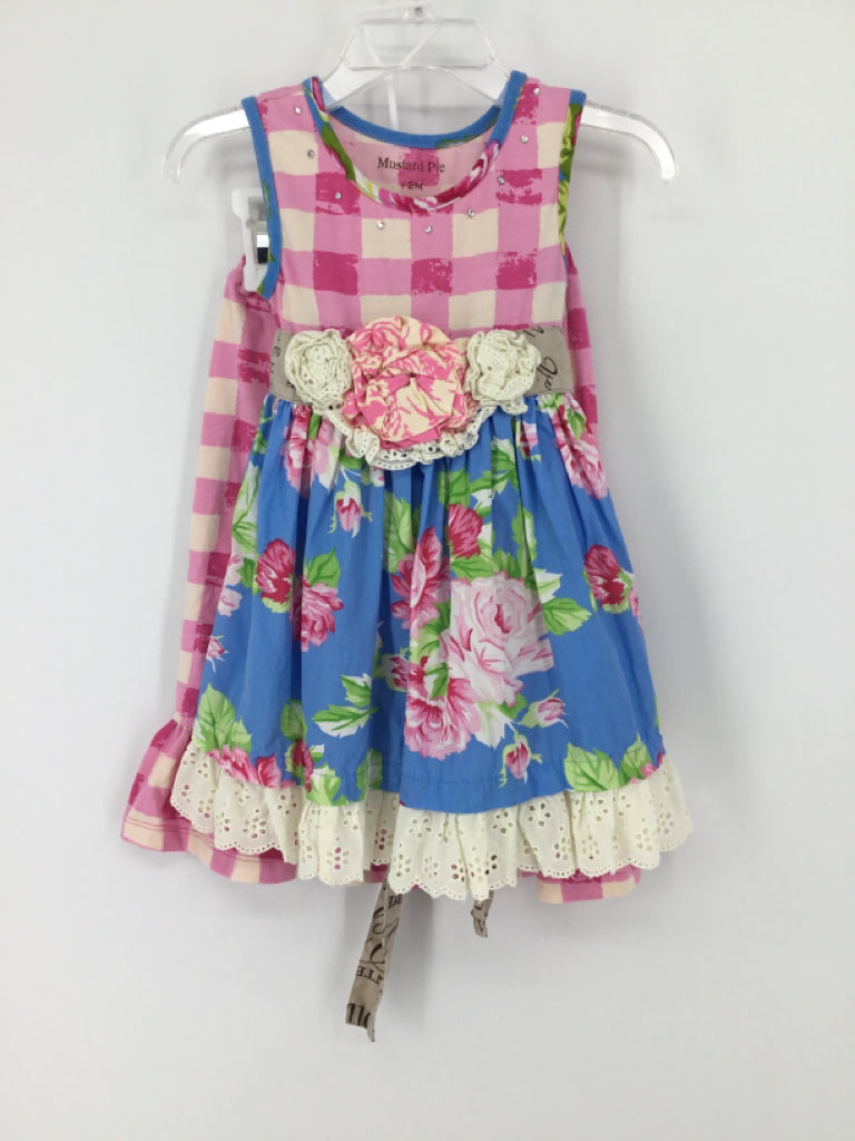Mustard Pie Child Size 12 Months Multi-Color Outfit - girls