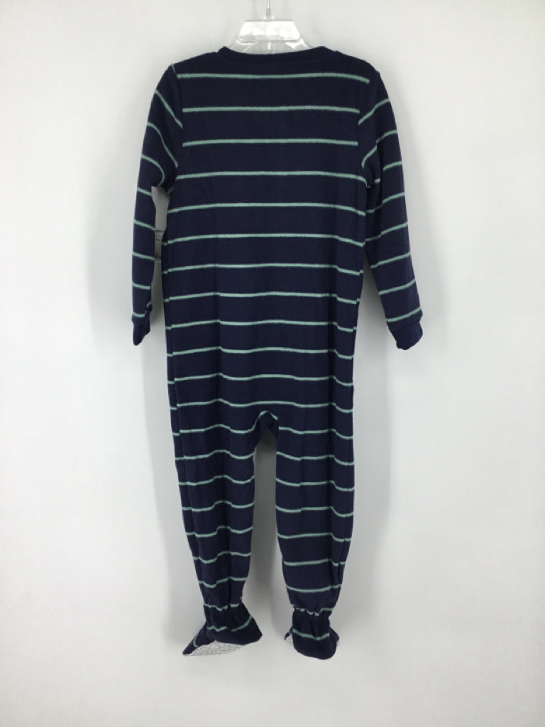 Carter's Child Size 4 Navy Sleepers
