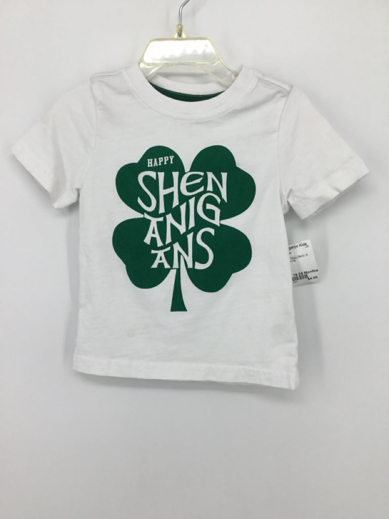 Crazy 8 Child Size 18-24 Months Green St Patricks T-Shirt