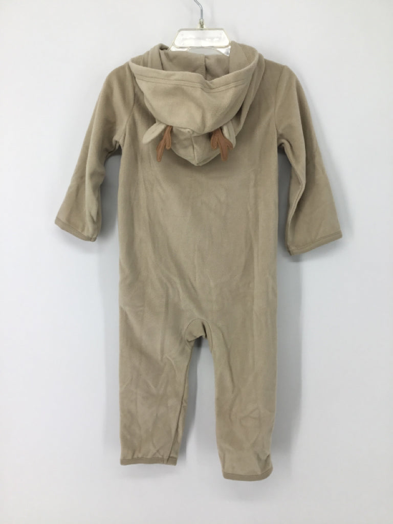 Carter's Child Size 18 Months Tan Christmas Outfit