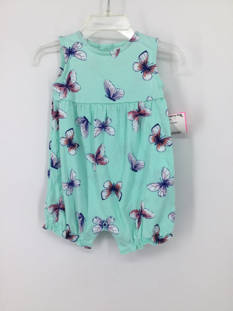 Carter's Child Size 6 Months Blue Outfit - girls