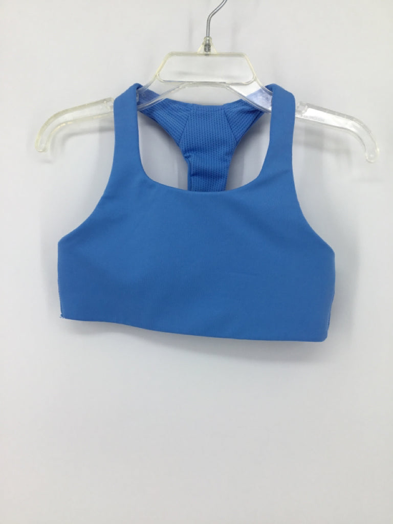 Athleta Girl Child Size 6 Blue Sports Bra - girls