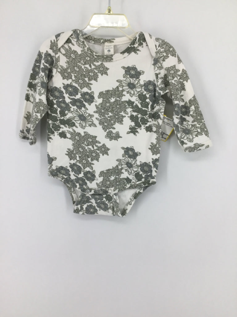 Kate Quinn Organics Child Size 12-18 Months Gray Onesie