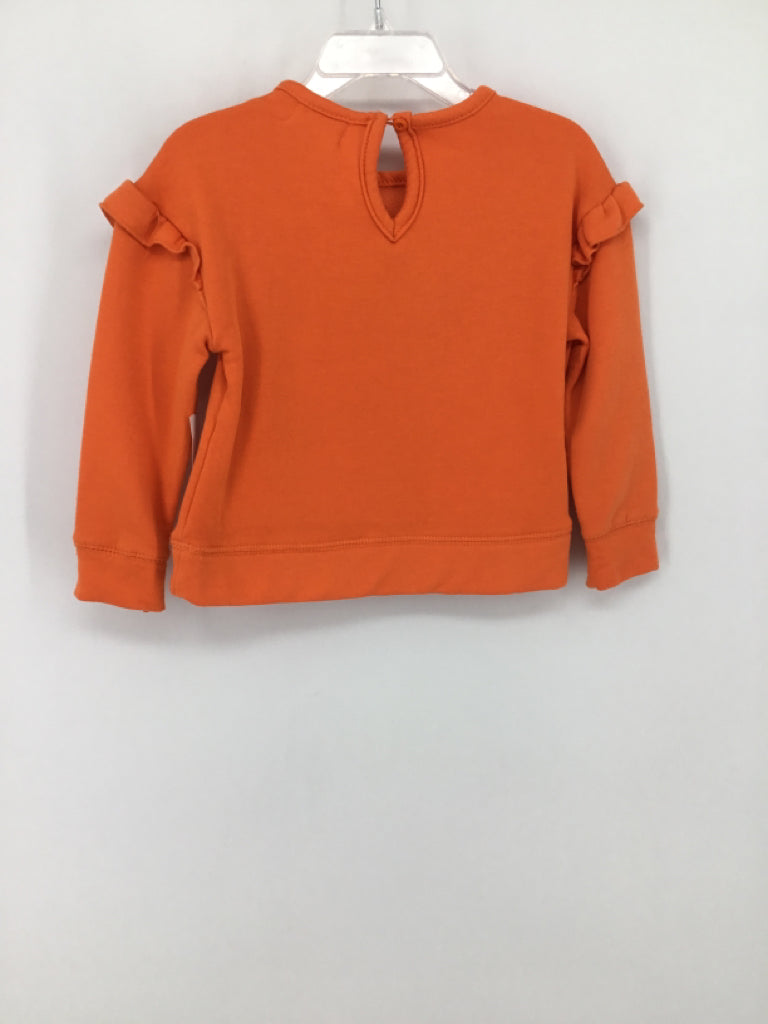btween Child Size 18 Months Orange Halloween Shirt