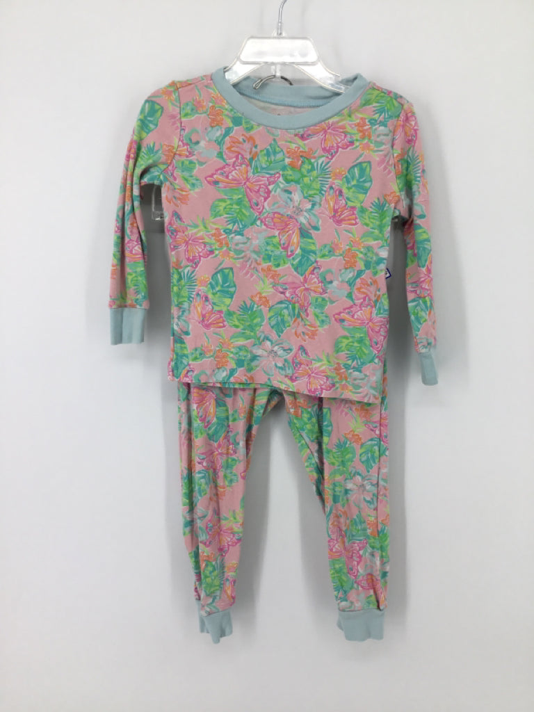 Lilly Pulitzer + PBK Child Size 3 Multi-Color Pajamas - girls