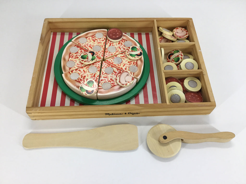 Melissa & Doug Wooden Pizza Set