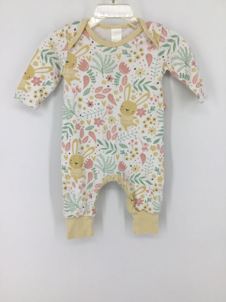Tesa Babe Child Size 3-6 Months Yellow Outfit - girls