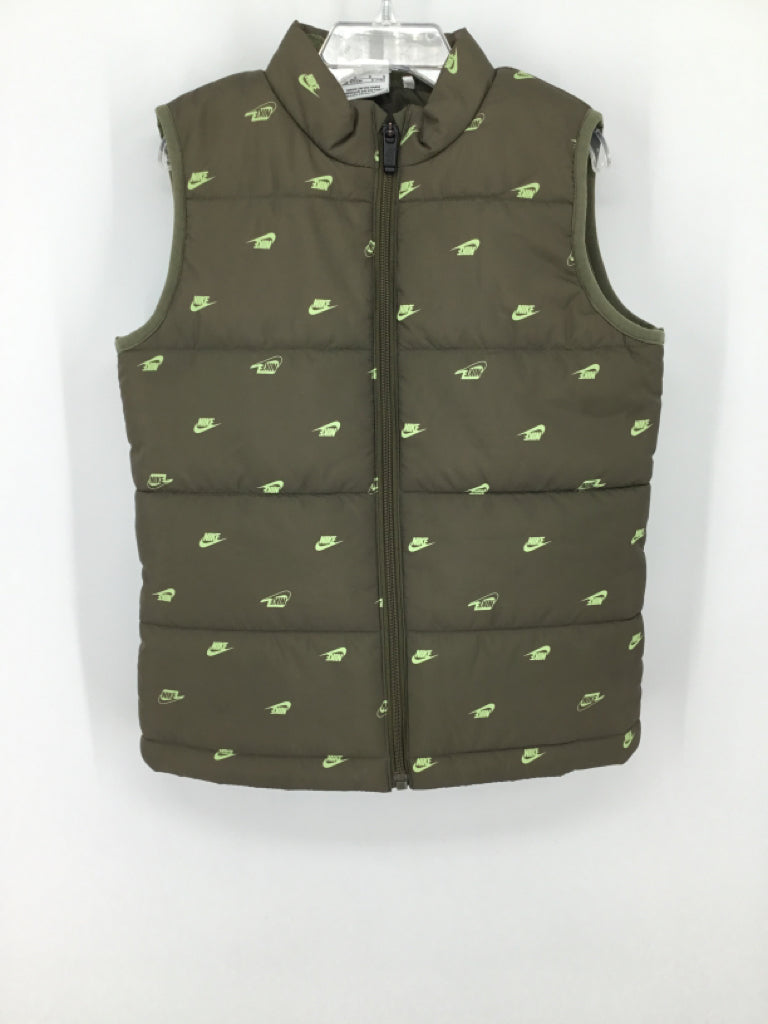 Nike Child Size 6 Green Print Outerwear - boys