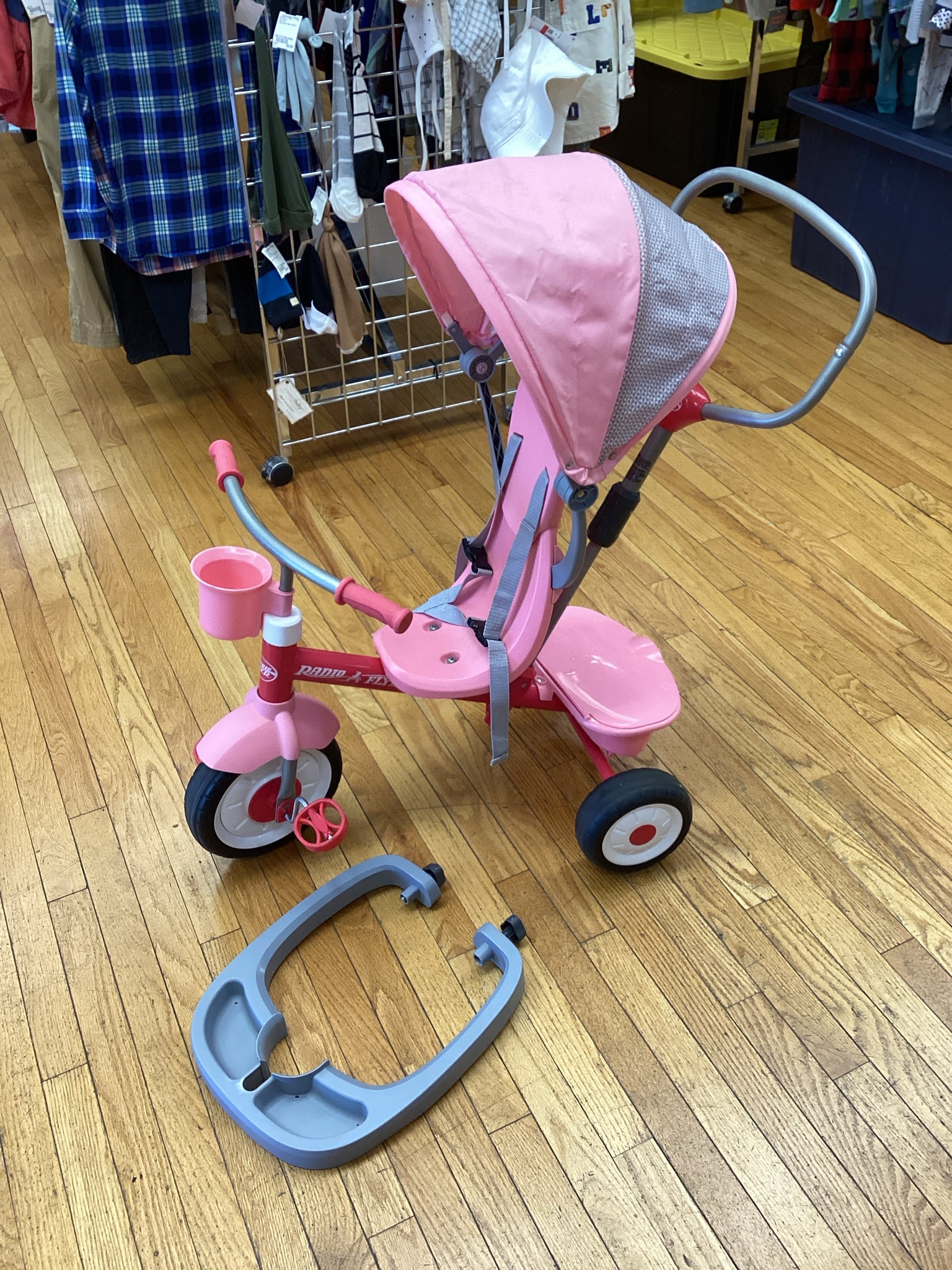 Radio Flyer Pink 4-in-1 Stroll 'N Trike