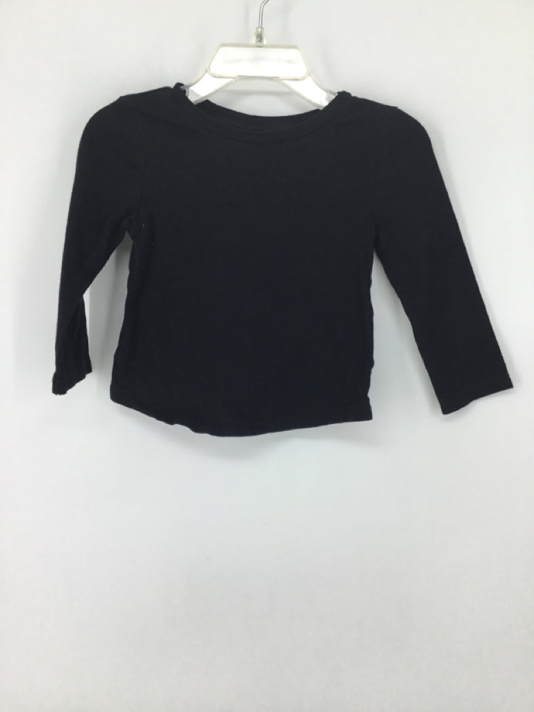 Old Navy Child Size 12-18 Months Black T-shirt - girls