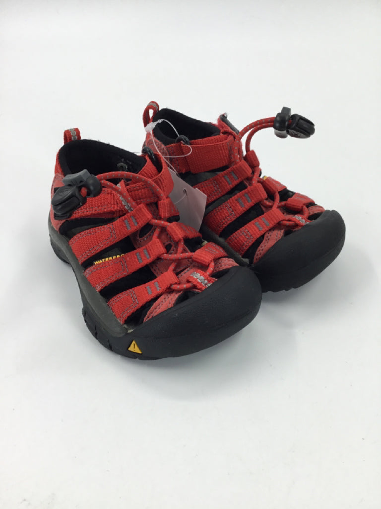 Keen Child Size 8 Toddler Red Sandals/Flip Flops