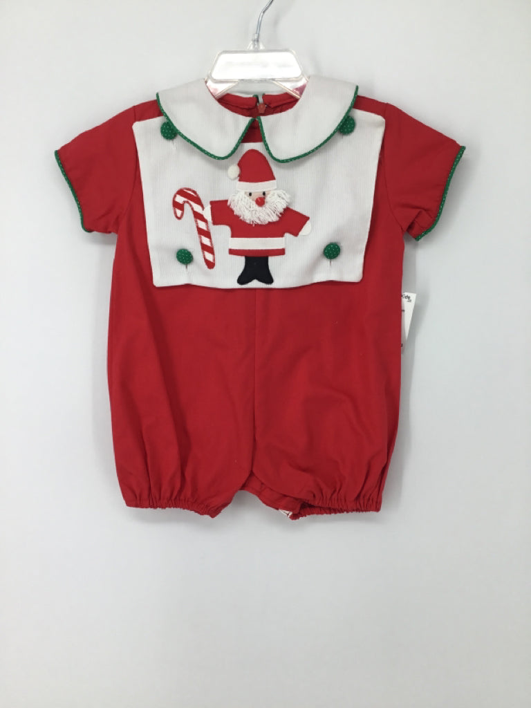 Funtasia! Child Size 6 Months Red Christmas Outfit