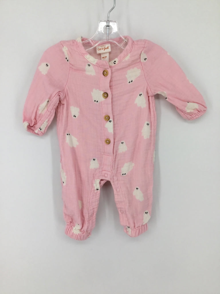 Cat & Jack Child Size Newborn Pink Halloween Outfit